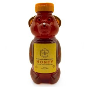 Pure, Raw, Unfiltered Honey – 1.5lb